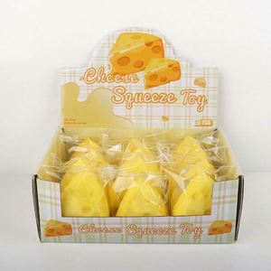 Juguete Antiestrés de Queso para Apretar, Venta al por Mayor, Alivio de la Ansiedad, Juguetes Sensoriales para Niños y Adultos - Product Image 4