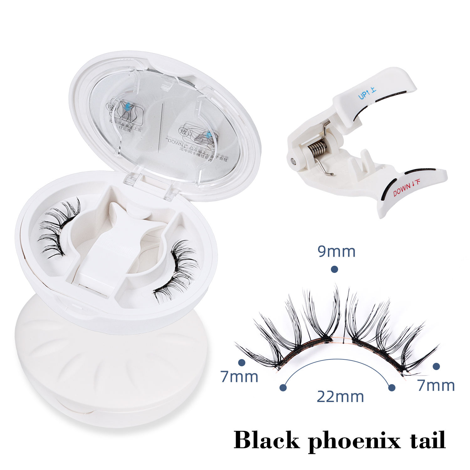 01 Queue de phénix noire