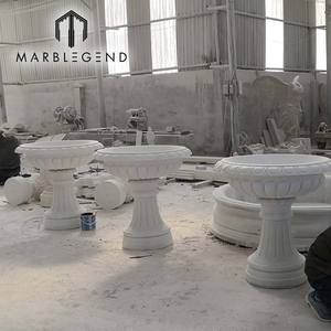 <span class=keywords><strong>Maceta</strong></span> de piedra tallada a mano para decoración de jardín externa - Product Image 3