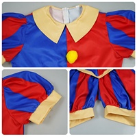 Combinaison numérique de cirque magique, costume de cosplay de clown Pomni, tenue de scène pour adultes unisexe