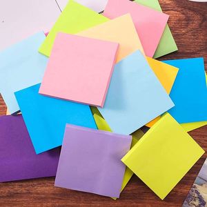 Sticky Self-Adhesive to Do <b>Memo</b> <b>Pads</b> Square Lined Adhesive Notes for School Supplies Daily Planner Desk Gifts - Product Image 3
