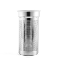 Bouteille d'eau multifonctionnelle en acier inoxydable à double paroi Flacon à thé en acier inoxydable