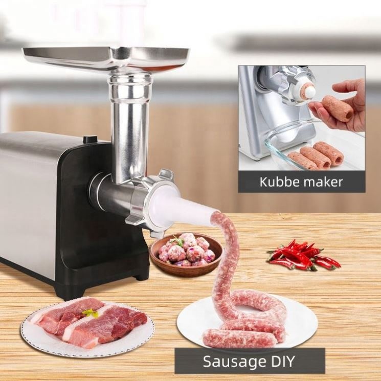 Электрическая мясорубка машина для колбасы