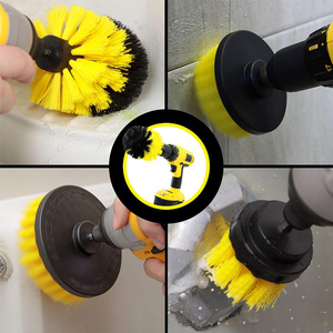 Vente Chaude Kit de 17 Brosses à Dégagement pour Entretien et Lavage Automobile, Ensemble de Nettoyage de Détail pour Voiture à Perceuse Électrique, Brosse de Détail pour Soin Automobile - Product Image 4