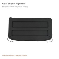 Couvercle de coffre rigide pour SUV Mitsubishi ASX, panneau de protection de coffre 7250A224HA 7250A224