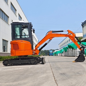 キリン工場カスタム農業用クローラーミニショベル、3.5トンヤンマーEPAディーゼルエンジンとキャブエアコン搭載 - Product Image 6