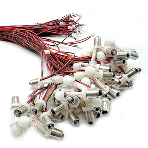 Éclairage de flipper réglable Frost Flex Pinball LED 47 BA9S 5050SMD 1 LED AC 6.3V LED à baïonnette avec câble de connexion de 70 cm - Product Image 5