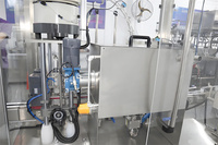Machine de remplissage et d'ensachage électrique double usage pour miel, avec contrôle PLC et scellage à vis pour l'emballage de boissons, aliments et produits chimiques de 200 ml
