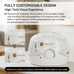 Máquina Calentadora <span class=keywords><strong>de</strong></span> <span class=keywords><strong>Cera</strong></span> <span class=keywords><strong>de</strong></span> 500ml con Etiqueta Privada <span class=keywords><strong>de</strong></span> Fábrica, Calentador <span class=keywords><strong>de</strong></span> <span class=keywords><strong>Cera</strong></span> con Temperatura Precisa para Calentar <span class=keywords><strong>Cera</strong></span> Dura y Suave para Depilación - Product Image 2