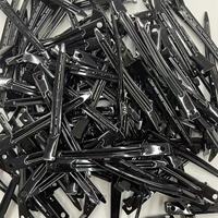 Nouvelles pinces à cheveux en métal à bec de canard de 9 cm à 8 trous, accessoires de salon, pinces de sectionnement des cheveux pour les outils d'extension de cheveux