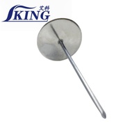 Goujons à tête cylindrique IKING, goujons de soudure isolants multi-tailles pour l'isolation thermique des conduits et des tuyaux CVC