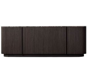 Consola de TV de Madera Sólida Americana de Alta Gama y Diseño Simple, Mueble de Almacenamiento Lujoso - Product Image 4