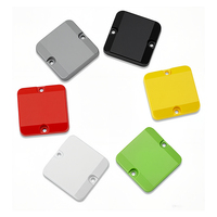 Étiquette RFID UHF NFC mini anti-métal en ABS, gestion des actifs, étanche, résistante aux hautes températures, usage industriel, données de 10 ans >100K