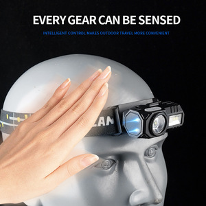 Linterna frontal LED Yunmai XPE, recargable, batería integrada de 650mAh, faro portátil con accesorio magnético y clip para bolígrafo - Product Image 2