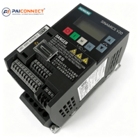 Variateur de fréquence Siemens SINAMICS V20 6SL3210-5BB13-7UV1 0,37 kW monophasé 200-240 V CA Modbus RTU IP20 100 % original