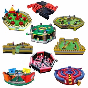 Thương mại 0.55 mét PVC trò chơi bơm hơi <span class=keywords><strong>Inflatable</strong></span> Twister trò chơi <span class=keywords><strong>Inflatable</strong></span> trò chơi thể thao ngoài trời cho tổ chức sự kiện - Product Image 2