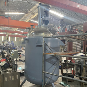 Réservoir de réacteur industriel 10000L Agitateur à veste chauffante Bouilloire de réaction 200L pour résine de polyester avec noyau de pompe à moteur - Product Image 5