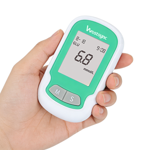 เครื่องวัดระดับกรดยูริก น้ำตาลในเลือด และคอเลสเตอรอล Westsync 3 in 1 สำหรับผู้ป่วยเบาหวาน พร้อมแถบทดสอบกรดยูริก น้ำตาลในเลือด และคอเลสเตอรอล - Product Image 6