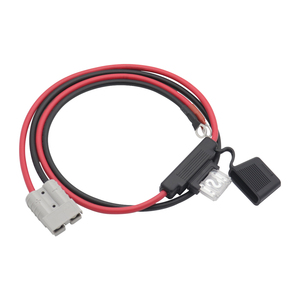 Amomd Awm 1015 Zonnekabel Pvc Isolatie 8awg Stranded Inline Maxi Blad Zekering Houder <span class=keywords><strong>50a</strong></span> M10 Terminal Ring Anderson Plug - Product Image 3