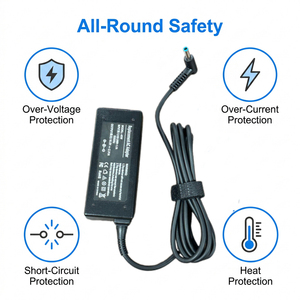 Adaptateur d'alimentation pour ordinateur portable 45W 19.5V 2.31A 4.5*3.0mm, <span class=keywords><strong>chargeur</strong></span> de remplacement compatible avec <span class=keywords><strong>HP</strong></span> Stream 11 13 14nvy Spectre Notebook - Product Image 4