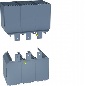 Kit Hager 2 Coperture per Connessioni Frontali per H3 X630 H3+ P630 3P 13x15x30 Cm - Product Image 1