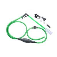 Kit d'entretien multifonctionnel pour aquarium avec siphon de vidange et nettoyeur de gravier pour aquariums