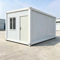Maisons modulaires modernes en conteneurs préfabriqués, maison en conteneurs détachable pour espace de vie en plein air