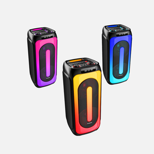 EDEN audio-altavoz con efecto de fuego para fiesta al aire libre, Altavoz Bluetooth dual de 10 pulgadas con caja de sonido con carrito - Product Image 3