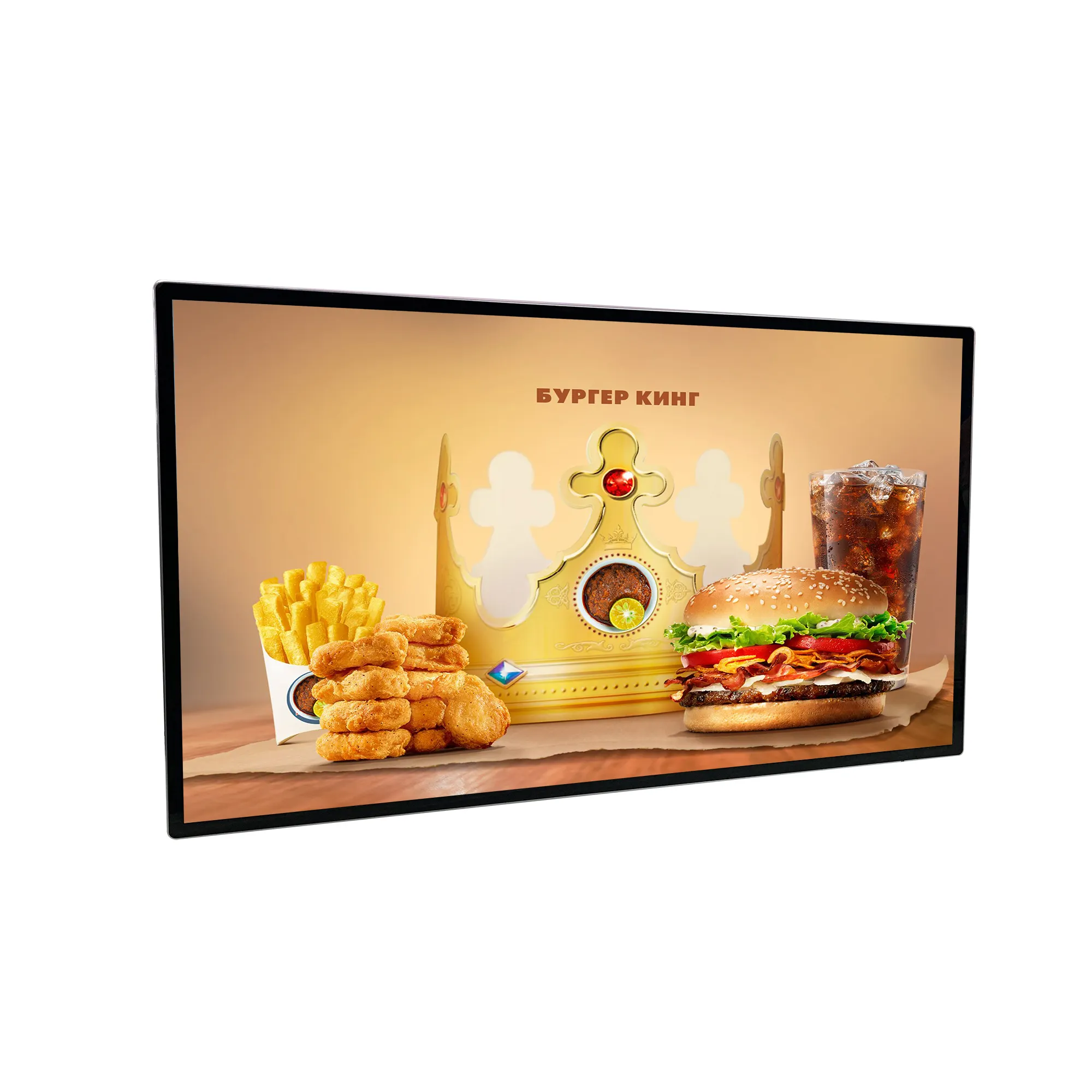 55inch wall mount digital signage and displays tv