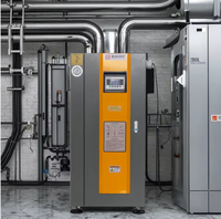 Chaudière à vapeur électrique verticale basse pression industrielle en acier inoxydable, contrôlée par PLC, surveillance automatique à distance, économie d'énergie