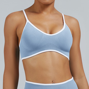 2025 nouvelles femmes séchage rapide respirant course <span class=keywords><strong>haut</strong></span> Impact sans couture <span class=keywords><strong>dos</strong></span> nu et nombril Yoga <span class=keywords><strong>haut</strong></span> Gym Fitness sport soutien-gorge - Product Image 6