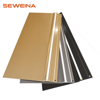 SVN-8613 Aluminium-Kupfer AA Horizontal Eingefügte Leitfähige Stange LED-Küchenschrank-Vitrine für Einkaufszentren