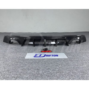 ดิฟฟิวเซอร์หลังคาร์บอนไฟเบอร์ใหม่สำหรับ Infiniti Q60 2016-2022 แบบยึดกับกันชน ใช้ได้กับรถยนต์ทั่วไป - Product Image 2