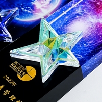 Trophées en cristal ADL Star K9, artisanat sportif, événements, plaques, décorations laser UV, souvenirs, cadeaux d'affaires, Chine