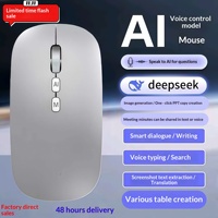 Souris sans fil tri-mode, 2.4G Bluetooth filaire trois modes, souris silencieuse multicolore pour ordinateur portable, jeux, bureau