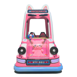 Nouvelles Voitures Tamponneuses Électriques en Forme de Lapin pour Parc d'Attractions, 2 Joueurs, Utilisation Extérieure et Intérieure, École, Centre Commercial, 6-8 ans - Product Image 3