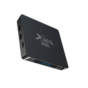 最高のAllwinnerH313クアッドコアX96QProセットトップボックスAndroid102 Gb Ram 16Gb Rom Dual Wifi 4K Android Tv Box