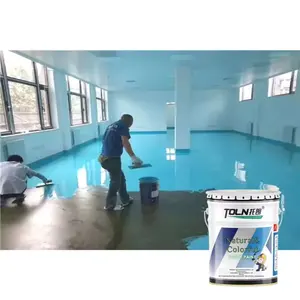 Color Floor Garage Paint Resina epoxi 3D y pinturas endurecedoras Resina epoxi para revestimiento de pisos