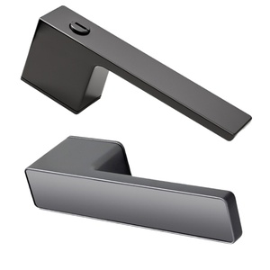 Modern Zinc Alloy Cylinder Security Privacy <b>Handle</b> <b>Lock</b> Set for Bedroom Bathroom Interior Doors for Hotel Furniture <b>Handles</b> - Product Image 1