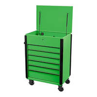 Armoire de rangement verte à 6 tiroirs pour garage et atelier, chariot à outils complet, OEM ODM-OEM