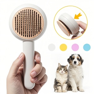 Écologique Pet Essentials <span class=keywords><strong>Chien</strong></span> Épilation <span class=keywords><strong>Brosse</strong></span> En Acier Inoxydable Aiguille Chat Massage Peigne En Gros Pet Nettoyage Bain - Product Image 6
