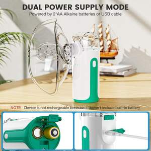 SFDA inhalateur silencieux nébuliseur Compact Machine nébuliseur médical Mini inhalateur Mdico nébuliseur Portable à ultrasons - Product Image 4