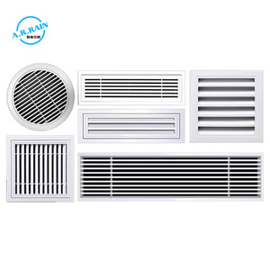 Thiết kế hiện đại nhôm tuyến tính khe khuếch tán không khí nướng cho HVAC điều hòa không khí hệ thống Kích thước - Product Image 1