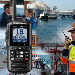 Radio VHF portable YAESU Standard Horizon HX891BT, radio flottante, talkie-walkie 6W avec GPS et Bluetooth, fonction NOAA - Product Image 1