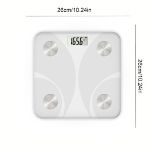 Balance de composition <span class=keywords><strong>corporelle</strong></span> intelligente 180 kg, balance numérique de salle de bain, balance intelligente pour l'<span class=keywords><strong>analyse</strong></span> du poids corporel, balance électronique personnelle pour la composition <span class=keywords><strong>corporelle</strong></span> - Product Image 6
