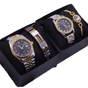 2026 New Arrivals Custom Promotional Gift <b>Set</b> Alloy Quartz <b>Watch</b> Bracelets Silk Screen Printed Trending Business Items for - Product Image 2