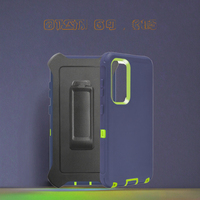 Coques de téléphone portable antichoc robustes en TPU+PC, design QY Defender Armor, pour A16 A26 A36 A56 A51 A52 (vente en gros)
