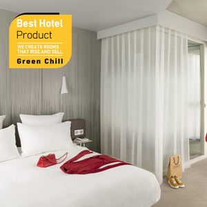 Design d'intérieur d'hôtel luxueux et intemporel, chambre et salon de villa 5 étoiles, bois massif, solutions d'hôtellerie haut de gamme personnalisées - Product Image 1