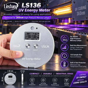 Radiómetro Ultravioleta Portátil LS136 para Pruebas de Intensidad de Curado UVA y Energía Acumulada - Product Image 3