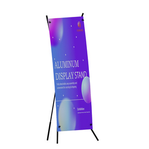 Soporte para Pancartas Tipo <span class=keywords><strong>X</strong></span> de <span class=keywords><strong>80x180</strong></span> cm, Exhibidor Publicitario de Pie, Soporte para Pancartas Enrollables - Product Image 3